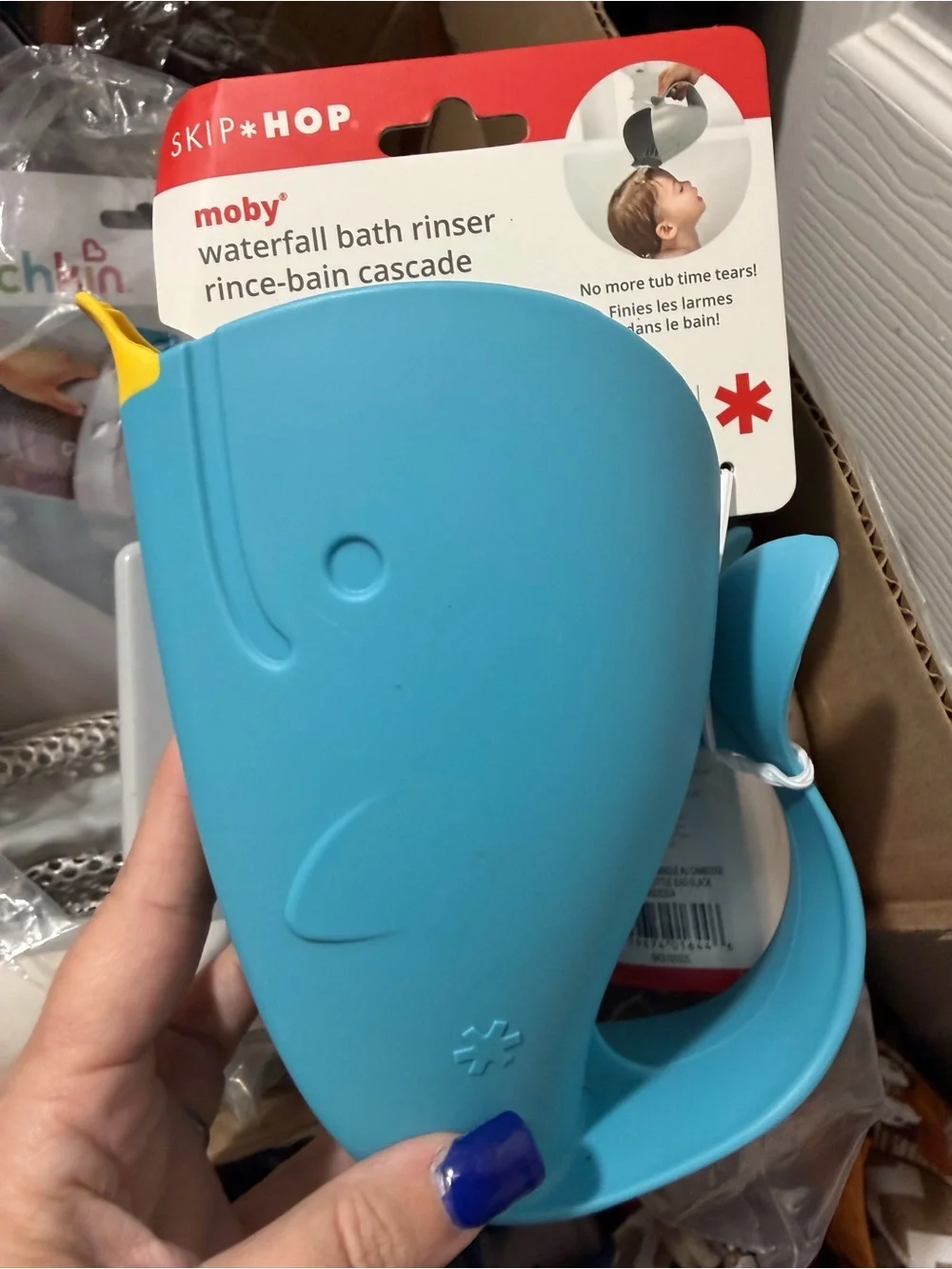 Skip Hop Blue Waterfall Bath Rinser